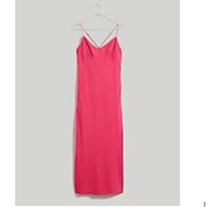 NWT Madewell Layton Midi Slip dress